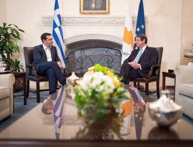 Στην Λευκωσία ο Αλ. Τσίπρας: «Ελλάδα και Κύπρος παράγοντες σταθερότητας στην ΝΑ Μεσόγειο» (φωτό)
